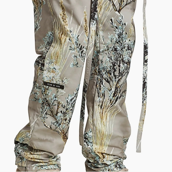 Fear Of God Sixth Collection Camoflauge Nylon Pants New Without Tags - Picture 9 of 9